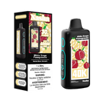 Experience the unique mix of sweet white grape and juicy pomegranate with the Nasha 40K Disposable. Enjoy up to 40,000 PUFFs with this 30ml E-liquid content disposable vape. Shop now for premium quality and convenience!