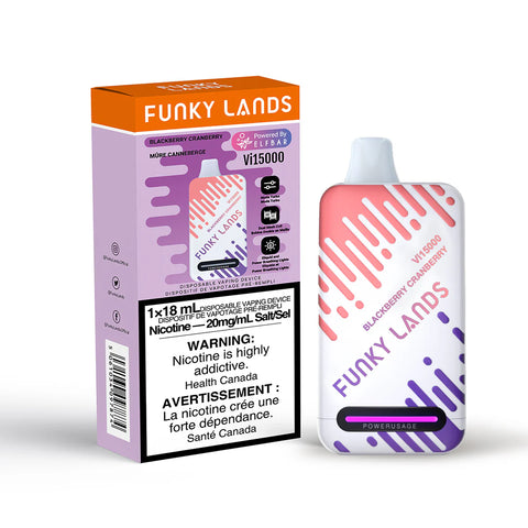 FUNKY LANDS Vi 15k BLACKBERRY CRANBERRY DISPOSABLE vape shop vape store wii vape gta york toronto ontario canada best price cheap 1  shop number one shop DISPOSABLE DISPOSABLES salt nic salt Nicotine TFN Herbal Vape dry herb concentrates  Shatter Dabs Weed how to how to? sale boxing day black friday  Marijuana weed Supreme