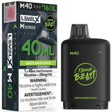 Flavour Beast Level X M Series Pods 40ml - Gusto Green Apple 20mg