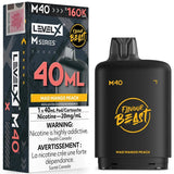 Flavour Beast Level X M Series Pods 40ml - Mad Mango Peach 20mg