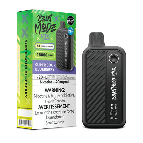 BEAST MODE MAX 18K DISPOSABLE Super Sour Blueberry vape shop vape store wii vape gta york toronto ontario canada best price cheap 1  shop number one shop DISPOSABLE DISPOSABLES salt nic salt Nicotine TFN Herbal Vape dry herb concentrates  Shatter Dabs Weed how to how to? sale boxing day black friday  Marijuana weed Supreme