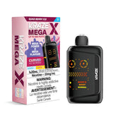 Kraze Mega X Quad Berry Ice Premium Disposable Vape