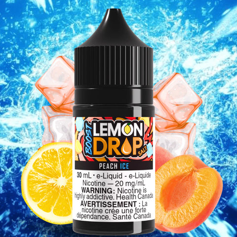 PEACH ICE BY LEMON DROP BOOST SALT