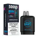 Level X G2 Ultra Flavour Beast Pods - Bomb Blue Razz 50k Puffs Wii Vape