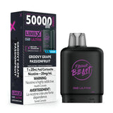 Level X G2 Ultra Flavour Beast Pods Groovy Grape Passionfruit 50K Puffs Wii Vape