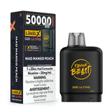 Level X G2 Ultra Mad Mango Peach 50K Puffs | Flavour Beast Pods Wii Vape