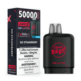 Level X G2 Ultra Sic Strawberry 50K Puffs Flavour Beast Pods Canada