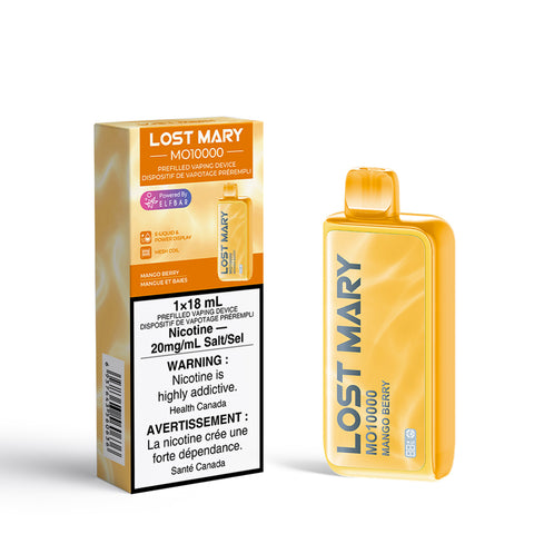 Lost Mary MO10000 Disposable - Mango Berry vape shop vape store wii vape gta york toronto ontario canada best price cheap 1  shop number one shop DISPOSABLE DISPOSABLES salt nic salt Nicotine TFN Herbal Vape dry herb concentrates  Shatter Dabs Weed how to how to? sale boxing day black friday  Marijuana weed Supreme