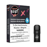 Flavour Beast Pod Pack 20mg 3/pk Stlth - Packin' Peach Berry  vape shop vape store wii vape gta york toronto ontario canada best price cheap #1  shop number one shop DISPOSABLE DISPOSABLES salt nic salt Nicotine TFN  in toronto Herbal Vape dry herb concentrates  Shatter Dabs Weed dash vapes  Marijuana weed Supreme