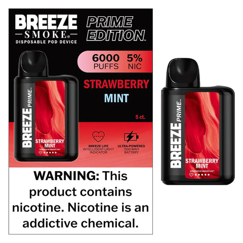 Breeze Prime 6000 - Peach Berry vape shop vape store wii vape gta york toronto ontario canada best price cheap 1  shop number one shop DISPOSABLE DISPOSABLES salt nic salt Nicotine TFN Herbal Vape dry herb concentrates  Shatter Dabs Weed how to how to? sale boxing day black friday  Marijuana weed Supreme