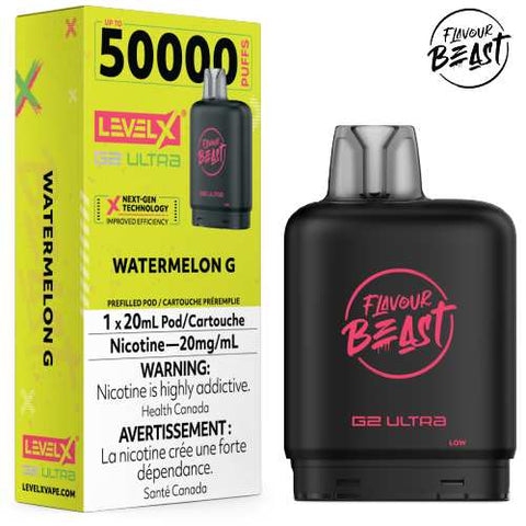 Level X G2 Ultra Flavour Beast Pods - Watermelon G
