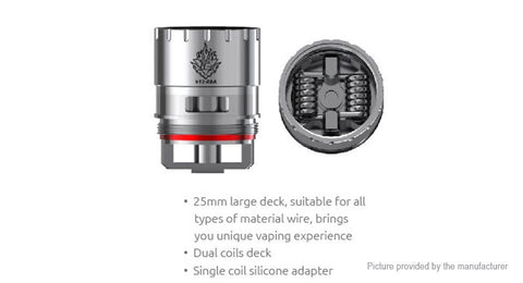 Smok TFV12 RBA dual coil triple coil vape shop wii vape gta toronto Ontario canada dash vapes