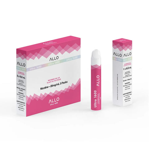 Allo Ultra 1600 Watermelon Ice Disposable Vape Wii Vape