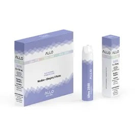 Allo Ultra 2500 Blue Raspberry Disposable 2500 Puffs Wii Vape