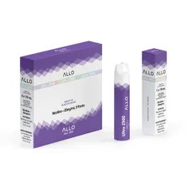 Allo Ultra 2500 Grape Ice - 2500 Puff Disposable Vape Wii Vape