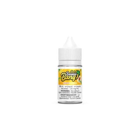 PEACH MANGO BY BANANA BANG SALT vape shop vape store wii vape gta york toronto ontario canada best price cheap #1  shop number one shop in toronto Herbal Vape dry herb concentrates Shatter Dabs Weed dash vapes Marijuana weed