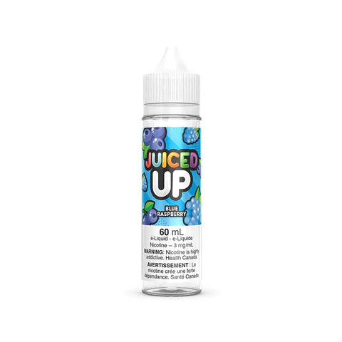 Blue Raspberry E-Liquid by Juiced Up Smooth Freebase Vape Juice