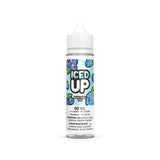 Blue Razz Ice by Iced Up Sweet Blue Raspberry Menthol Vape Juice
