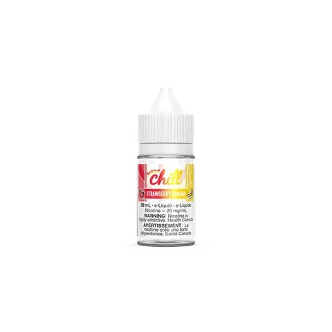 STRAWBERRY BANANA SALT Nic BY CHILL TWISTED 30ml vape shop vape store wii vape gta york toronto ontario canada best price cheap #1  shop number one shop in toronto Herbal Vape dry herb concentrates Shatter Dabs Weed Marijuana weed