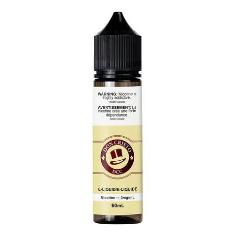 DON CRISTO DCC Custard 60ml Cigar-Infused Vape Juice Wii Vape Canada