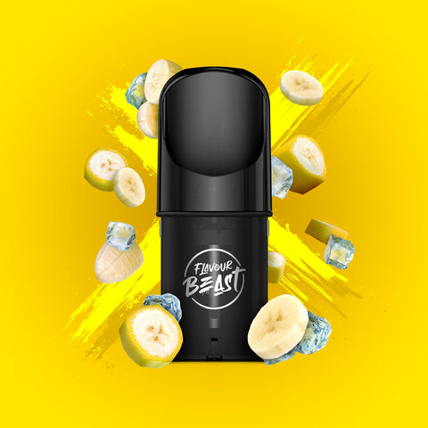 Flavour Beast Pod Pack 20mg 3/pk Stlth - Bussin Banana Iced vape shop vape store wii vape gta york toronto ontario canada best price cheap #1  shop number one shop DISPOSABLE DISPOSABLES salt nic salt Nicotine TFN  in toronto Herbal Vape dry herb concentrates  Shatter Dabs Weed dash vapes  Marijuana weed Supreme