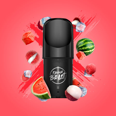 Flavour Beast Pod Pack 20mg 3/pk Stlth - Lit Lychee Watermelon Iced vape shop vape store wii vape gta york toronto ontario canada best price cheap #1  shop number one shop DISPOSABLE DISPOSABLES salt nic salt Nicotine TFN  in toronto Herbal Vape dry herb concentrates  Shatter Dabs Weed dash vapes  Marijuana weed Supreme