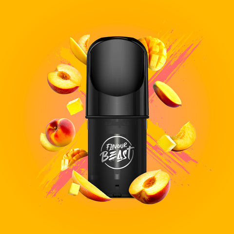 Flavour Beast Pod Pack 20mg 3/pk Stlth - Mad Mango Peach vape shop vape store wii vape gta york toronto ontario canada best price cheap #1  shop number one shop DISPOSABLE DISPOSABLES salt nic salt Nicotine TFN  in toronto Herbal Vape dry herb concentrates  Shatter Dabs Weed dash vapes  Marijuana weed Supreme