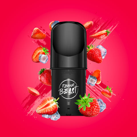 Flavour Beast Pod Pack 20mg 3/pk Stlth - Sic Strawberry Iced vape shop vape store wii vape gta york toronto ontario canada best price cheap #1  shop number one shop DISPOSABLE DISPOSABLES salt nic salt Nicotine TFN  in toronto Herbal Vape dry herb concentrates  Shatter Dabs Weed dash vapes  Marijuana weed Supreme