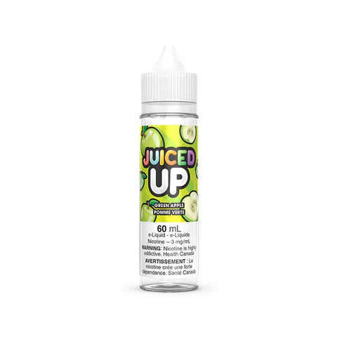 GREEN APPLE BY JUICED UP FREE vape shop vape store wii vape gta york toronto ontario canada best price cheap #1  shop number one shop DISPOSABLE DISPOSABLES salt nic salt Nicotine TFN  in toronto Herbal Vape dry herb concentrates  Shatter Dabs Weed dash vapes Marijuana weed