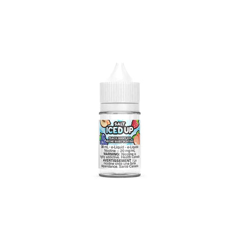 PEACH BERRY ICE Salt Nic by ICED UP Refreshing Fruit Vape Juice