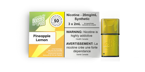 BOOSTED PODS | PINEAPPLE LEMON vape shop vape store wii vape gta york toronto ontario canada best price cheap 1  shop number one shop DISPOSABLE DISPOSABLES salt nic salt Nicotine TFN Herbal Vape dry herb concentrates  Shatter Dabs Weed dash vapes how to how to? sale boxing day black friday  Marijuana weed Supreme