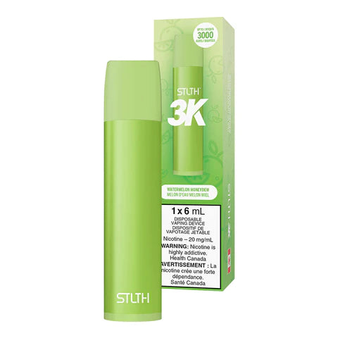 STLTH 3K DISPOSABLE- WATERMELON HONEYDEW vape shop vape store wii vape gta york toronto ontario canada best price cheap 1  shop number one shop DISPOSABLE DISPOSABLES salt nic salt Nicotine TFN Herbal Vape dry herb concentrates  Shatter Dabs Weed dash vapes how to how to? sale boxing day black friday  Marijuana weed Supreme
