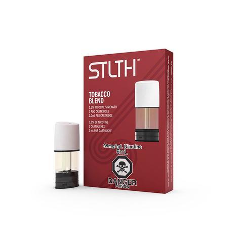 STLTH Tobacco Blend Pods Smooth Nicotine Salt Vape Pods