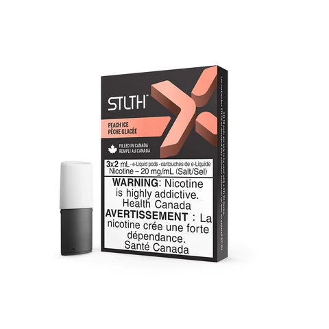 STLTH X Peach Ice Pods 3 Pack Fresh Peach Vape