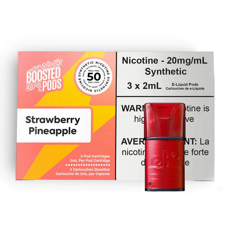 BOOSTED PODS | STRAWBERRY PINEAPPLE vape shop vape store wii vape gta york toronto ontario canada best price cheap 1  shop number one shop DISPOSABLE DISPOSABLES salt nic salt Nicotine TFN Herbal Vape dry herb concentrates  Shatter Dabs Weed dash vapes how to how to? sale boxing day black friday  Marijuana weed Supreme