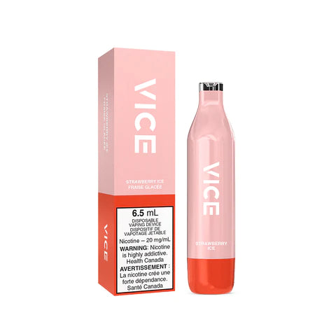 VICE 2500 Strawberry Ice Disposable Vape 2500 Puffs