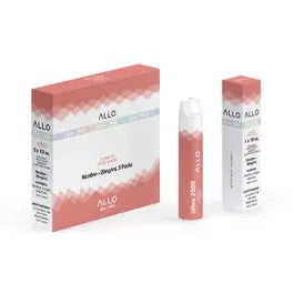Allo Ultra 2500 Disposable - Lychee Ice 20mg vape shop vape store wii vape gta york toronto ontario canada best price cheap #1  shop number one shop DISPOSABLE DISPOSABLES salt nic salt Nicotine TFN  in toronto Herbal Vape dry herb concentrates  Shatter Dabs Weed dash vapes Marijuana weed
