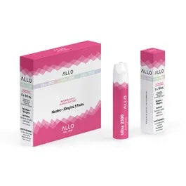 Allo Ultra 2500 Disposable - Watermelon Ice 20mg vape shop vape store wii vape gta york toronto ontario canada best price cheap #1  shop number one shop DISPOSABLE DISPOSABLES salt nic salt Nicotine TFN  in toronto Herbal Vape dry herb concentrates  Shatter Dabs Weed dash vapes Marijuana weed