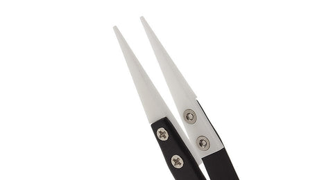 white Ceramic Tweezers 1mm