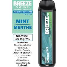 Breeze Pro 2000 Puffs Disposable Device Mint vape shop vape store wii vape gta york toronto ontario canada best price cheap 1  shop number one shop DISPOSABLE DISPOSABLES salt nic salt Nicotine TFN Herbal Vape dry herb concentrates  Shatter Dabs Weed dash vapes how to how to? sale boxing day black friday  Marijuana weed Supreme