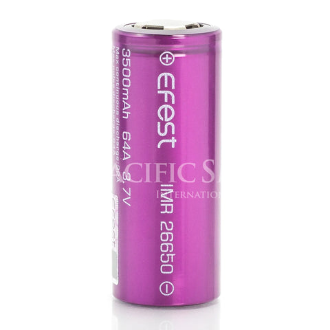 Efest 26650 3500mAh with flat top high drain 64A vape shop vape store wii vape gta york toronto ontario canada best price cheap #1  shop number one shop in toronto Herbal Vape dry herb concentrates Shatter Dabs Weed dash vapes Marijuana weed
