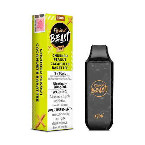 FLAVOUR BEAST Flow Disposable 20mg -   Churned Peanut vape shop vape store wii vape gta york toronto ontario canada best price cheap #1  shop number one shop DISPOSABLE DISPOSABLES salt nic salt Nicotine TFN  in toronto Herbal Vape dry herb concentrates  Shatter Dabs Weed dash vapes  Marijuana weed Supreme