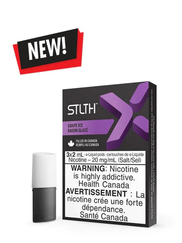 STLTH X POD PACK GRAPE ICE (3 PACK) vape shop vape store wii vape gta york toronto ontario canada best price cheap #1  shop number one shop in toronto Herbal Vape dry herb concentrates Shatter Dabs Weed Marijuana weed