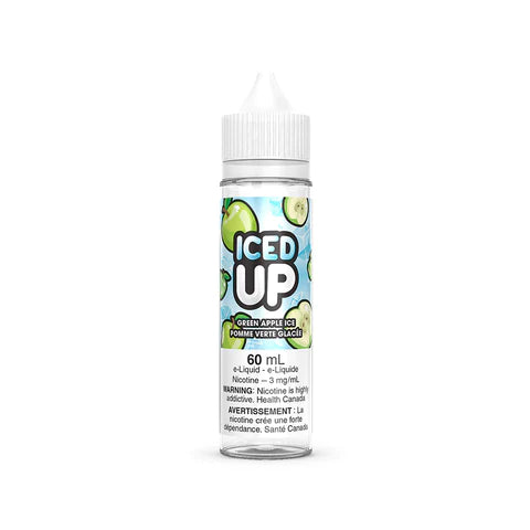 GREEN APPLE ICE BY ICED UP vape shop vape store wii vape gta york toronto ontario canada best price cheap #1  shop number one shop DISPOSABLE DISPOSABLES salt nic salt Nicotine TFN  in toronto Herbal Vape dry herb concentrates  Shatter Dabs Weed dash vapes  Marijuana weed Supreme