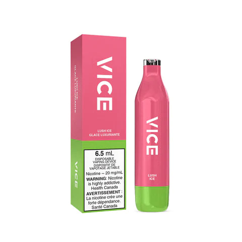 VICE 2500 DISPOSABLE - LUSH ICE vape shop vape store wii vape gta york toronto ontario canada best price cheap #1  shop number one shop DISPOSABLE DISPOSABLES salt nic salt Nicotine TFN  in toronto Herbal Vape dry herb concentrates  Shatter Dabs Weed dash vapes  Marijuana weed Supreme