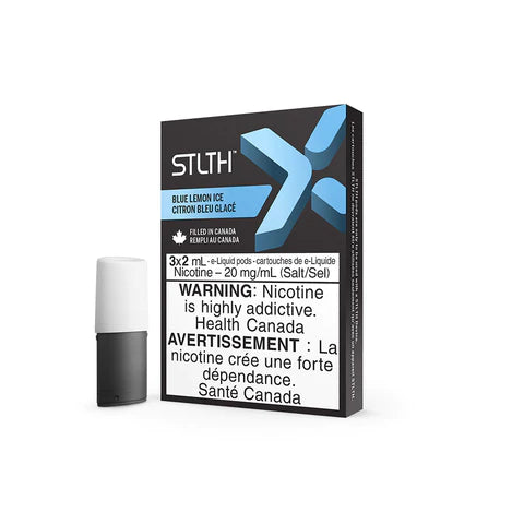STLTH X POD PACK BLUE LEMON ICE (3 PACK)) vape shop vape store wii vape gta york toronto ontario canada best price cheap #1  shop number one shop in toronto Herbal Vape dry herb concentrates Shatter Dabs Weed Marijuana weed