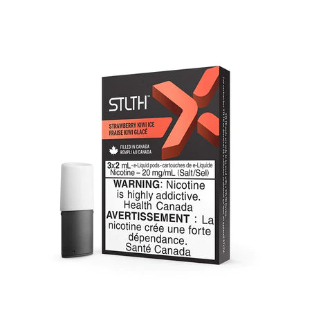 STLTH X POD PACK STRAWBERRY KIWI ICE (3 PACK) vape shop vape store wii vape gta york toronto ontario canada best price cheap #1  shop number one shop in toronto Herbal Vape dry herb concentrates Shatter Dabs Weed Marijuana weed