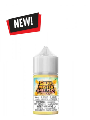 SWEET PEACH SALTS 30ML BY SOUR MASTER vape shop vape store wii vape gta york toronto ontario canada best price cheap #1  shop number one shop in toronto Herbal Vape dry herb concentrates Shatter Dabs Weed dash vapes Marijuana weed