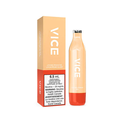 VICE 2500 DISPOSABLE - LYCHEE PEACH ICE vape shop vape store wii vape gta york toronto ontario canada best price cheap #1  shop number one shop DISPOSABLE DISPOSABLES salt nic salt Nicotine TFN  in toronto Herbal Vape dry herb concentrates  Shatter Dabs Weed dash vapes  Marijuana weed Supreme